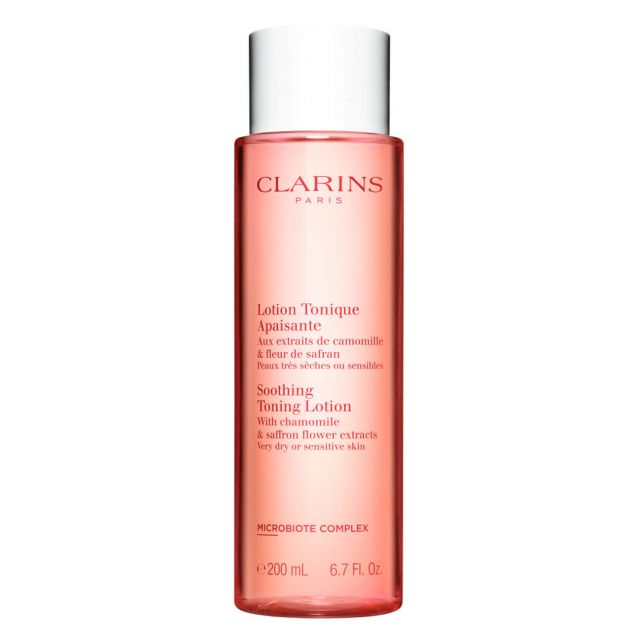 Clarins Soothing Toning Lotion 200ml Reinigingslotion Zeer Droge of Gevoelige Huid