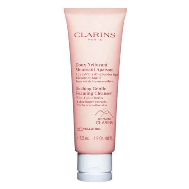 Clarins Soothing Gentle Foaming Cleanser 125ml Reinigingsschuim Gevoelige Droge Huid