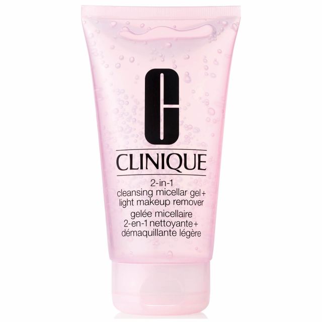 Clinique 2-in-1 Cleansing Micellar Gel + Light Makeup Remover 150ml Reinigingsgel
