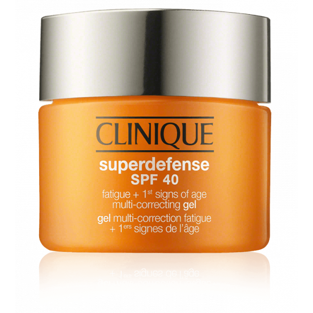 Clinique Moisturizer Superdefense Fatigue + 1ST Signs of Age Correcting Gel SPF40 50ml Gelcrème Alle Huidtypen (1,2,3,4)