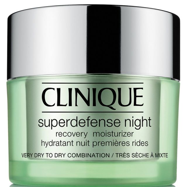 Clinique Superdefense Night Recovery Moisturizer 50ml Nachtcrème Droge/ Zeer Droge Huid (1,2)