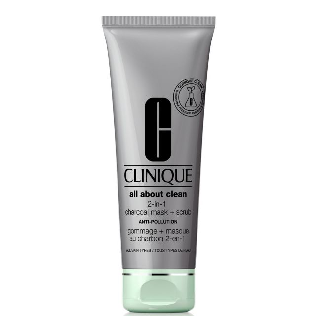 Clinique All About Clean 2-in-1 Charcoal Mask + Scrub 100ml