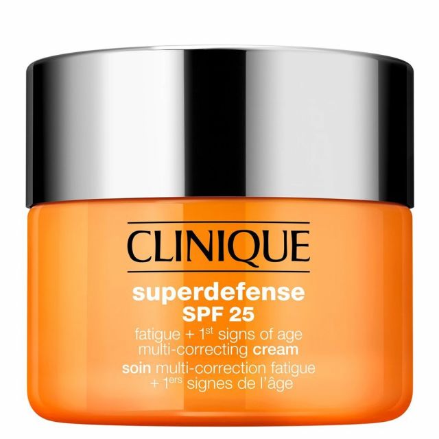 Clinique Moisturizer Superdefense Fatigue + 1ST Signs of Age Correcting Cream SPF25 50 ml Dagcrème Zeer Droge tot Droog/ Gecombineerde Huid (1,2)