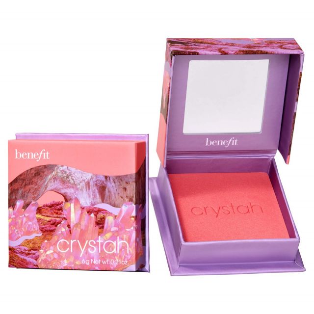 Benefit Bronzer & Blush Collection Crystah Blush Powder Strawberry Pink 6gr