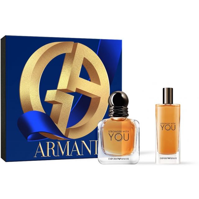 Giorgio Armani Stronger With You Set 30ml eau de toilette spray + 15ml edt Spray