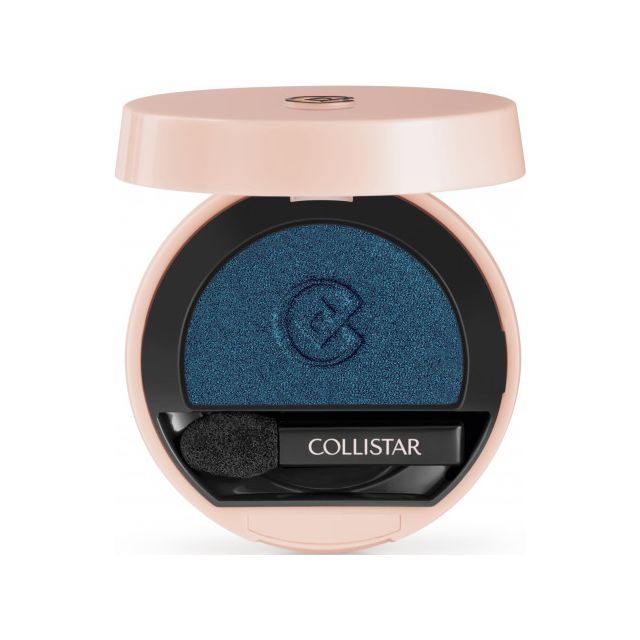 Collistar Impeccable Compact Eye Shadow Nr. 240 - Blu Mediterraneo Satin Oogschaduw 