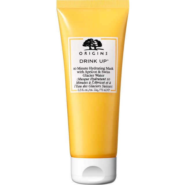 Origins Drink Up 10 Minute Mask 75ml With Apricot & Swiss Glacier Water