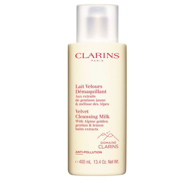 Clarins Velvet Cleansing Milk 200ml Reinigingsmelk Gecombineerde tot Vette Huid