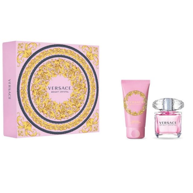 Versace Bright Crystal Set 30ml eau de toilette spray + 50ml Bodylotion 