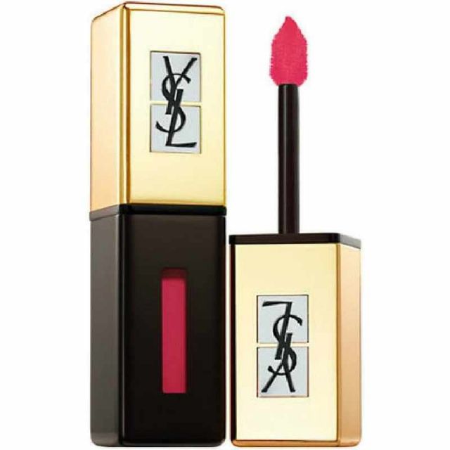 Yves Saint Laurent YSL Vernis à Lèvres Glossy Stain Pop Water Lipgloss 204 Onde Rose 6ml