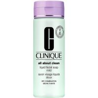 Clinique All About Clean Liquid Facial Soap Mild 200ml Droge/ Zeer Droge/ Gecombineerde Huid (1-2)