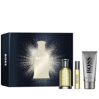 Boss Bottled Set 100ml eau de toilette spray + 10ml edt spray + 100ml showergel