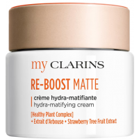 Clarins My Clarins RE-BOOST Matifying Hydrating Cream 50ml Dagcrème Gecombineerde tot Vette Huid