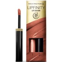 Max Factor Lipfinity Lip Colour 191 Stay Bronzed Lipstick + Topcoat